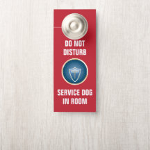 Stoor de service Dog Hotel niet