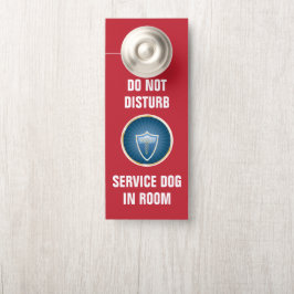 Stoor de service Dog Hotel niet Deurhanger