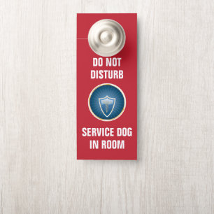 Stoor de service Dog Hotel niet Deurhanger