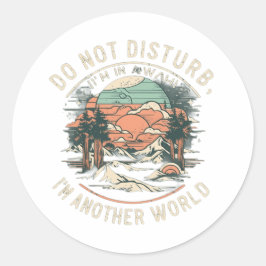 Stoor de Sticker niet