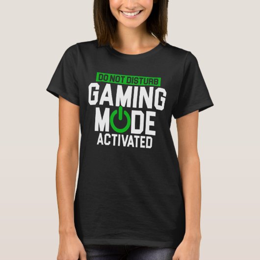 Stoor geen gamemodus geactiveerd Controller VI T-shirt (Voorkant)