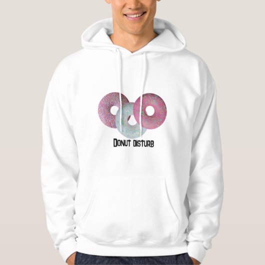 Stoor je niet! hoodie (Voorkant)