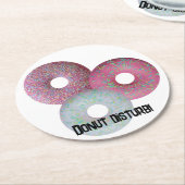 Stoor je niet! Kartonnen Onderzetter (Gebogen)