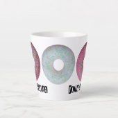 Stoor je niet! latte mok (Voorkant)