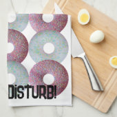 Stoor je niet! theedoek (Quarter Fold)