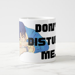 'Stoor Me Niet' Anime-Style Jumbo Mok