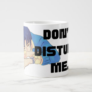 'Stoor Me Niet' Anime-Style Jumbo Mok