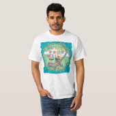 Stoor me niet hagedis T-shirt (Voorkant volledig)