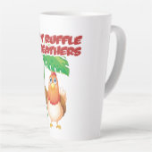 Stoor Mijn Veren Niet Latte Mok (Rechterhoek)