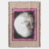 Stoor niet de Kat werpen Deken (Voorkant Verticaal)