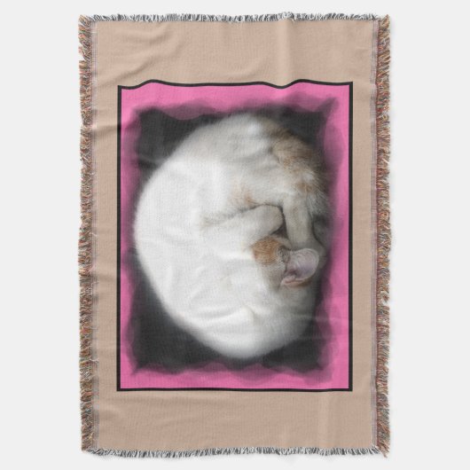 Stoor niet de Kat werpen Deken (Voorkant Verticaal)