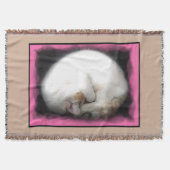 Stoor niet de Kat werpen Deken (Voorkant)