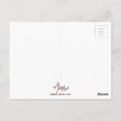 Stoor niet, Genius op het werk (het gat van het kl Briefkaart (Achterkant)