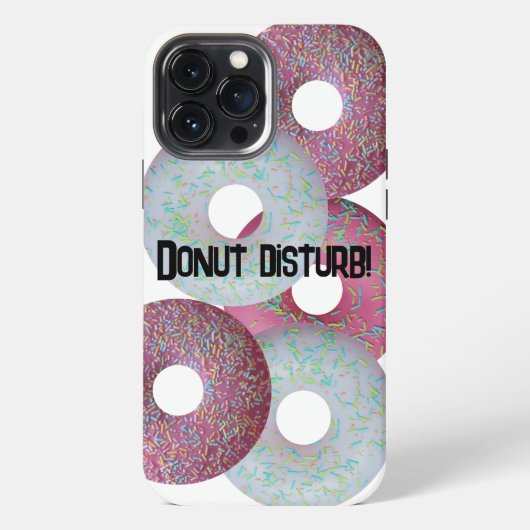 Stoor niet! iPhone hoesje (Achterkant)