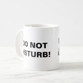 Stoor niet! koffiemok (Voorkant links)