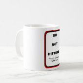 Stoor niet koffiemok (Voorkant links)