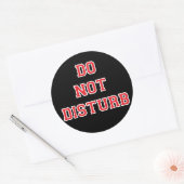 Stoor niet ronde sticker (Envelop)