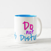 Stoor niet tweekleurige koffiemok (Voorkant rechts)