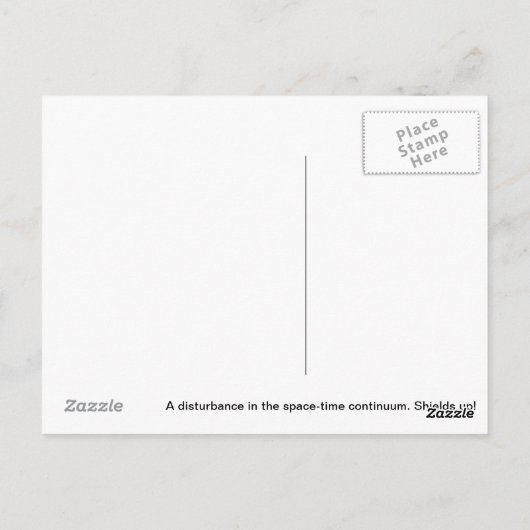 Stoornis Briefkaart (Achterkant)