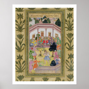 Stoornis door een man op een sociale bijeenkomst,  poster