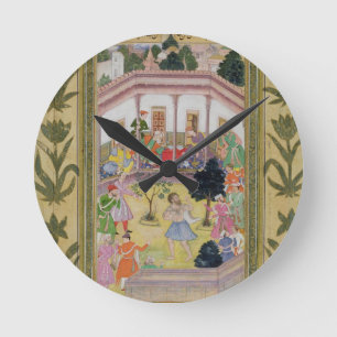 Stoornis door een man op een sociale bijeenkomst,  ronde klok