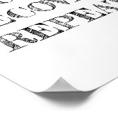 Stoornis Herstel Anorexie Geestelijk gezondheidsbe Poster (Hoek)