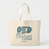 Stoornis met obsessief eiwit grote tote bag (Voorkant)
