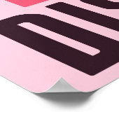 Stoornis met obsessief Flamingo Poster (Hoek)