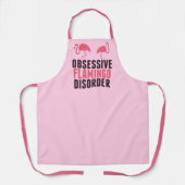 Stoornis met obsessief Flamingo Schort (Voorkant)