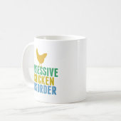 Stoornis van de paardenpest koffiemok (Voorkant links)