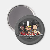 Stoorzenders draaien blokkers op mijn magneet (Voorkant / Achterkant)