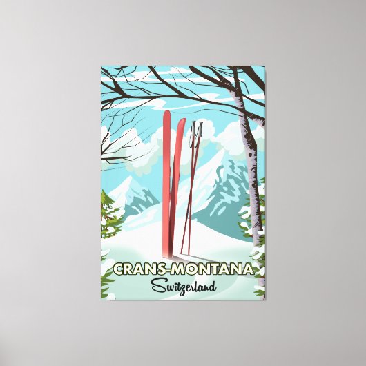 Stoos Zwitserland Canvas Print (Voorkant)