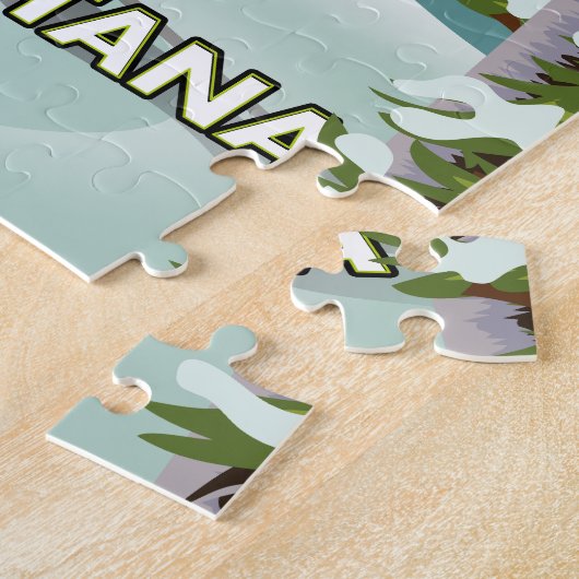 Stoos Zwitserland Jigzaag Puzzle Legpuzzel (Zijkant)