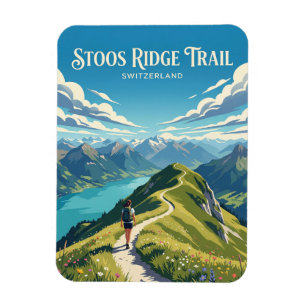 Stoos Zwitserland Magneet