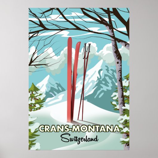 Stoos Zwitserland Poster (Voorkant)