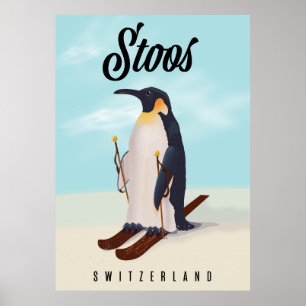 Stoos Zwitserland Poster