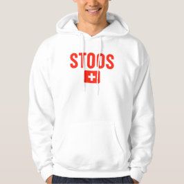 STOOS Zwitserland Vlag Hoodie