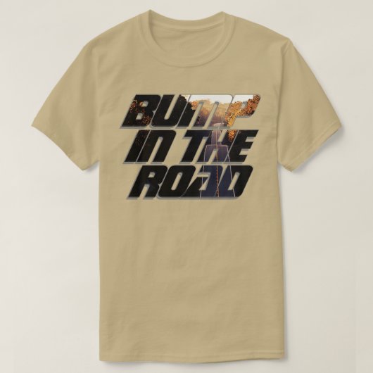 Stoot in de weg t-shirt (Design voorkant)
