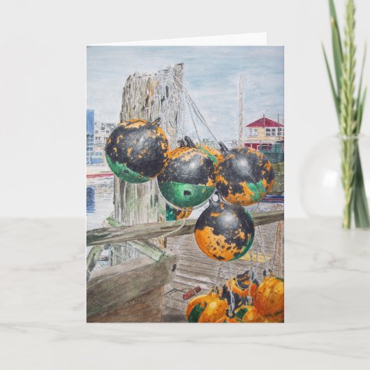 Stootblokken Kunstwerk Bedankkaart (Voorkant)