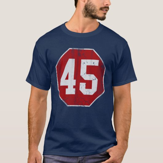 Stop 45 Protest Shirt (Voorkant)