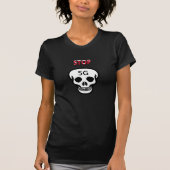 Stop 5G en schedel T-shirt (Voorkant)