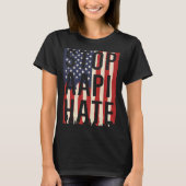 Stop AAPI Hate, Stop Asian Hate Flag T-shirt (Voorkant)