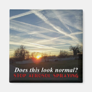 Stop Aerosol Spraing Magneet