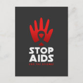 Stop aids briefkaart (Voorkant)
