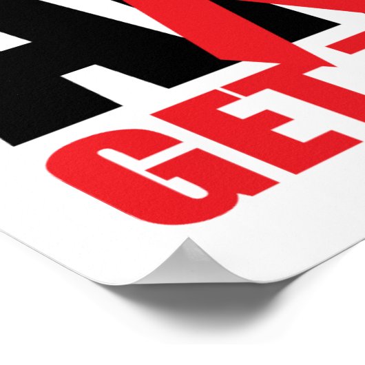 Stop AIDS: getest Poster (Hoek)