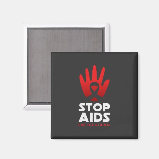 Stop aids magneet (Voorkant / Achterkant)