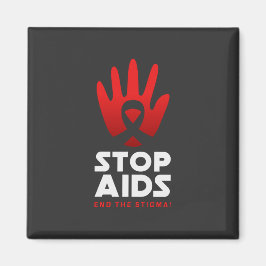 Stop aids magneet
