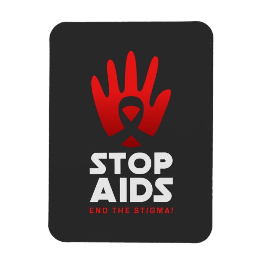 Stop aids magneet (Verticaal)