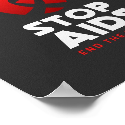 Stop aids poster (Hoek)