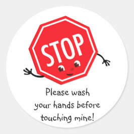 Stop alsjeblieft Sticker
